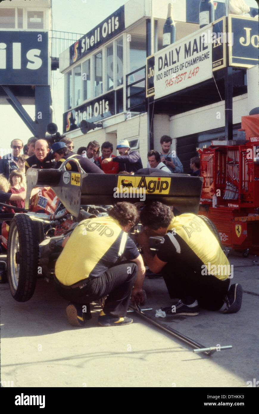 1983 European Grand Prix Brands Hatch Stock Photo Alamy