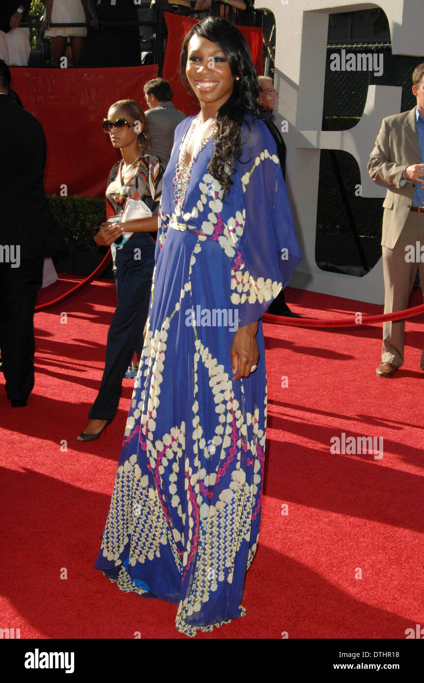Venus Williams at the 17th Annual ESPY Awards. Nokia Theatre, Los Angeles, CA. 07-15-09 Stock Photo