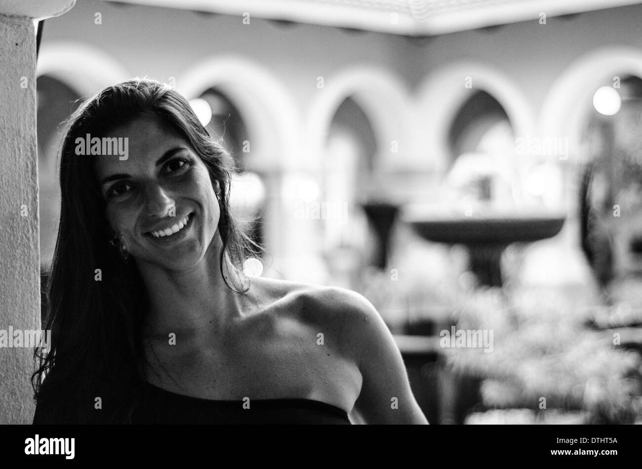 Beautiful caribbean woman Black and White Stock Photos & Images - Alamy