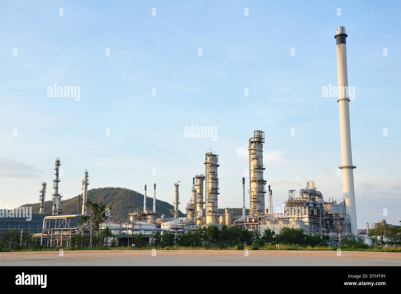 Petrochemical plant Stock Photo