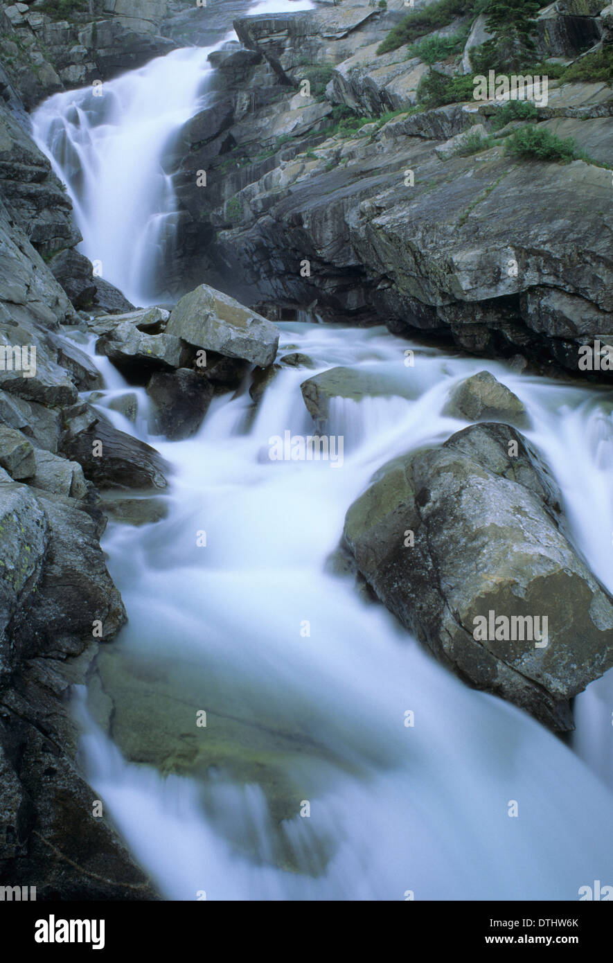 Horsetail Falls, Desolation Wilderness, Eldorado National Forest