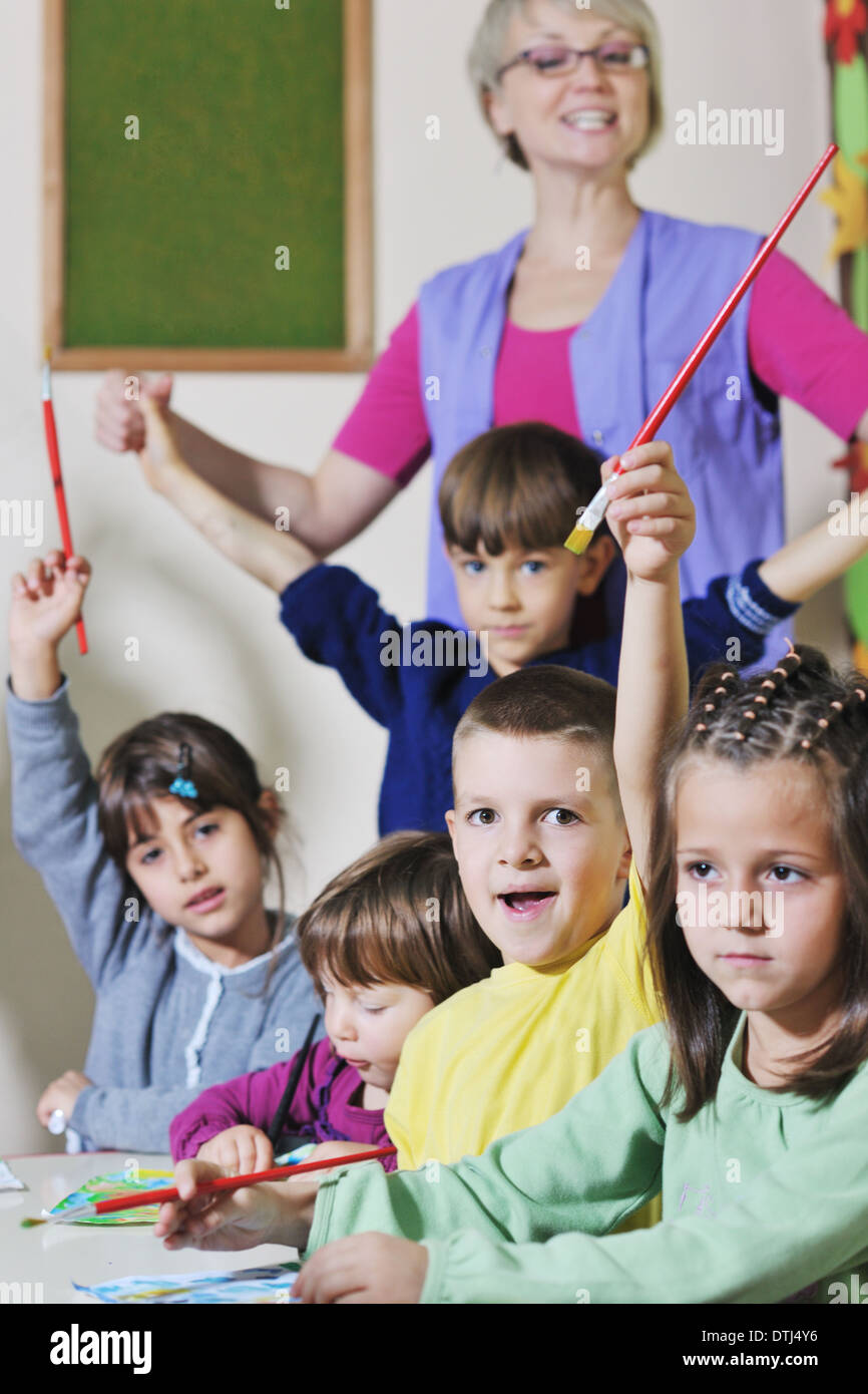 preschool kids Stock Photo - Alamy