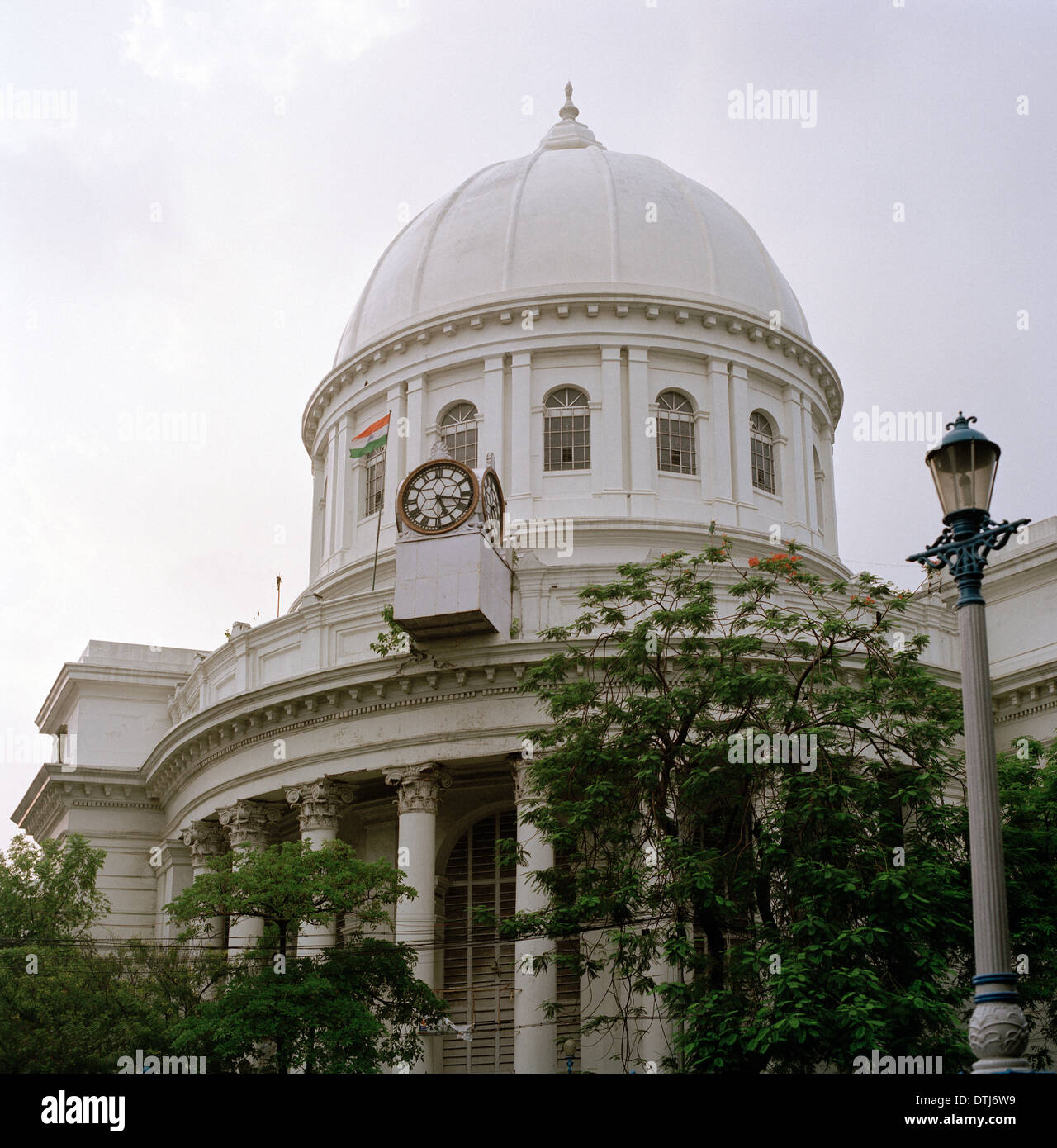 General Post Office Dalhousie Square in Kolkata Calcutta in West Bengal in India in South Asia. Architecture Building Dome Travel Stock Photo
