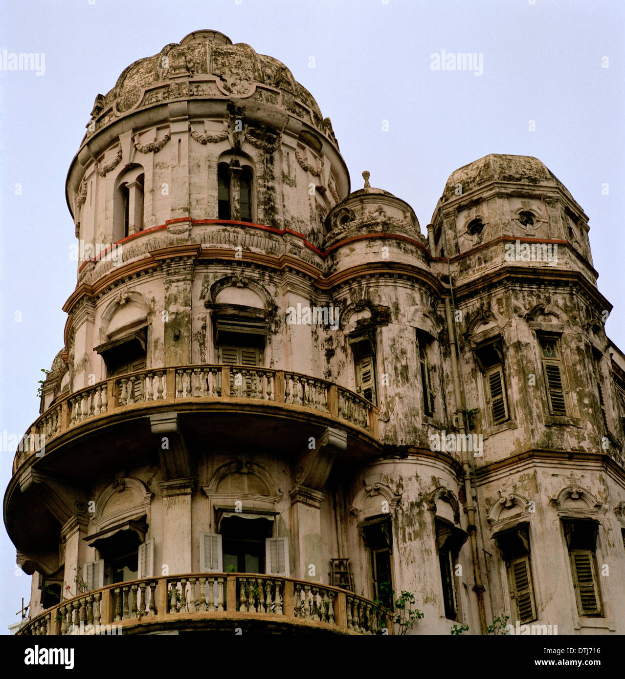 Esplanade Mansions in Kolkata Calcutta in West Bengal in India in Stock