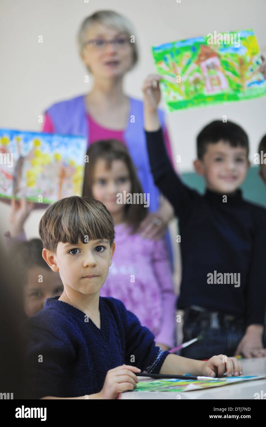 preschool kids Stock Photo - Alamy