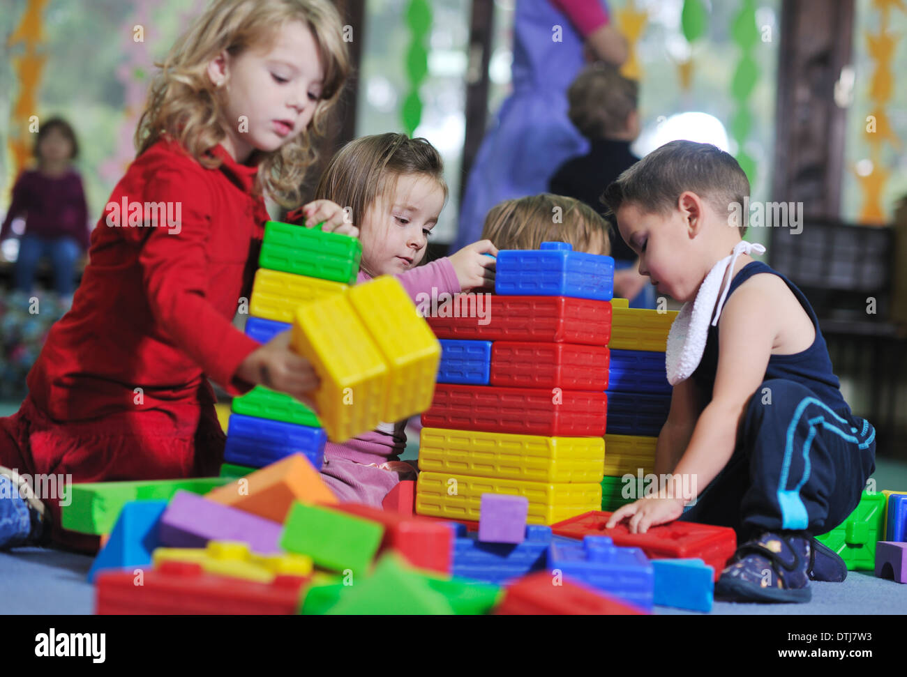 preschool kids Stock Photo Alamy