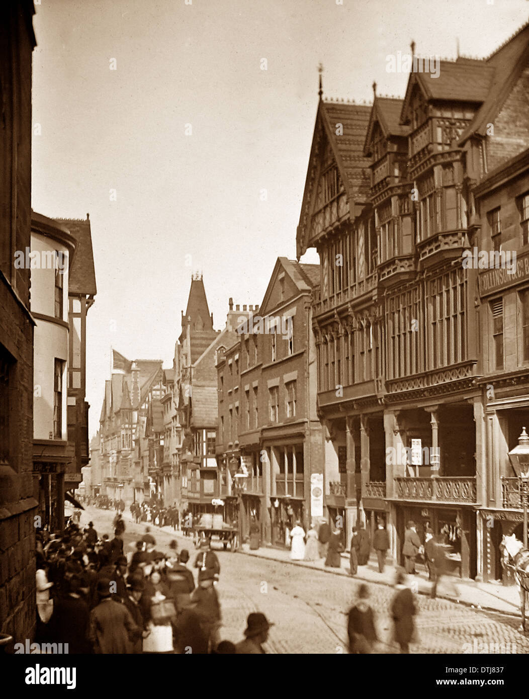 Chester Victorian period Stock Photo