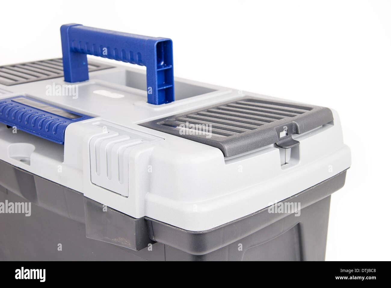 Toolbox isolated on white background Stock Photo - Alamy