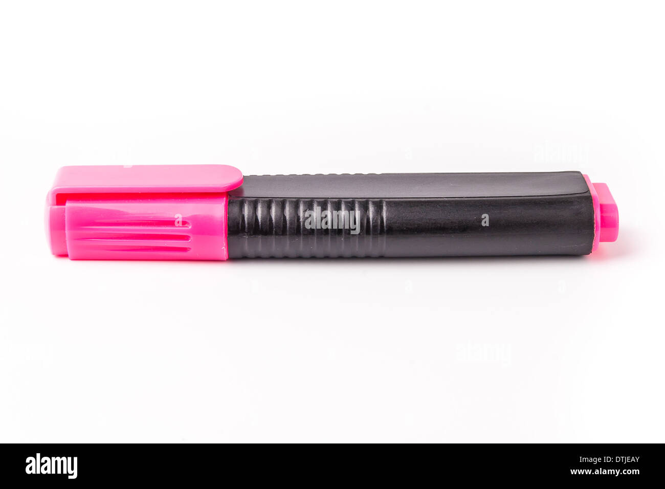 Highlighters / Markers isolated on white backgound Stock Photo
