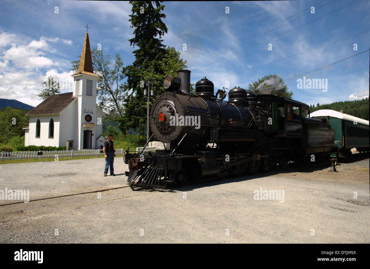 Elbe, Washington State Stock Photo Alamy