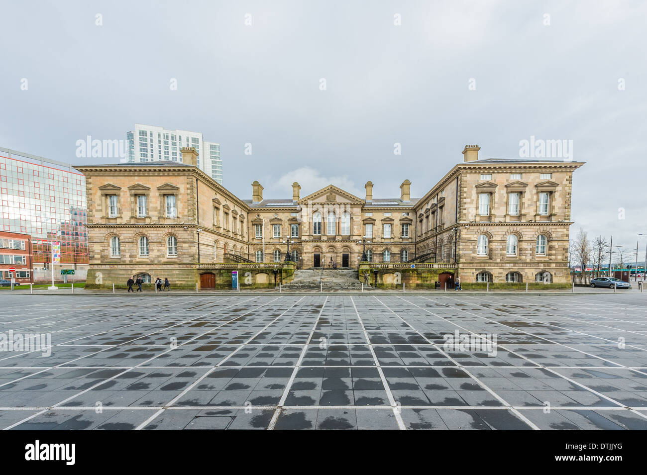 The Customs House is an imposing Victorian building, designed by