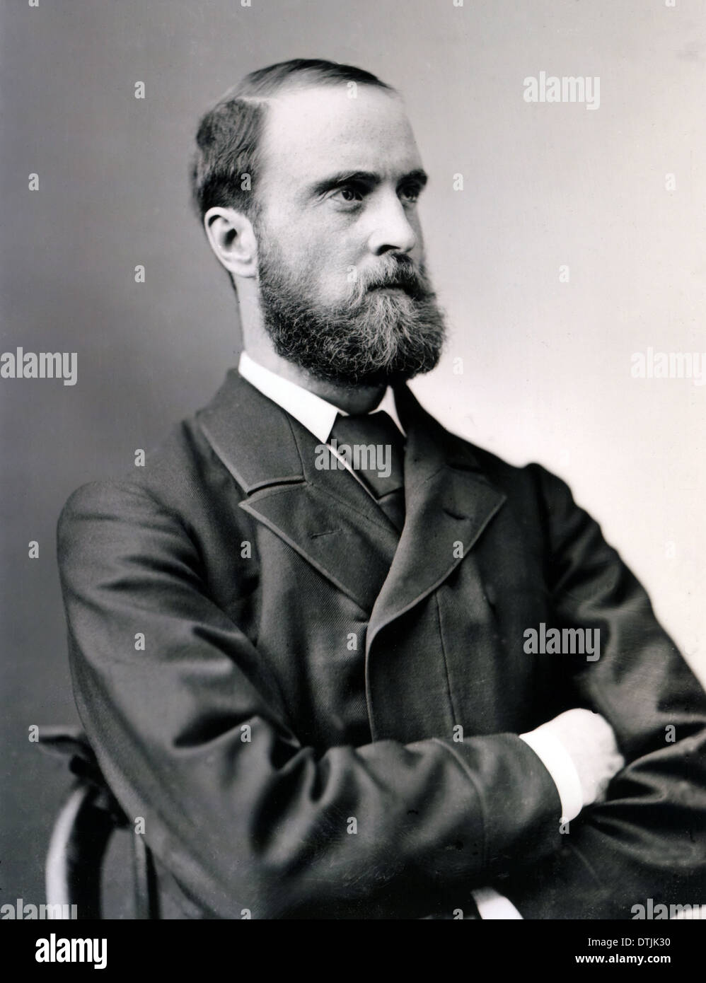 CHARLES STUART PARNELL (1846-1891) Irish nationalist leader about 1875 Stock Photo