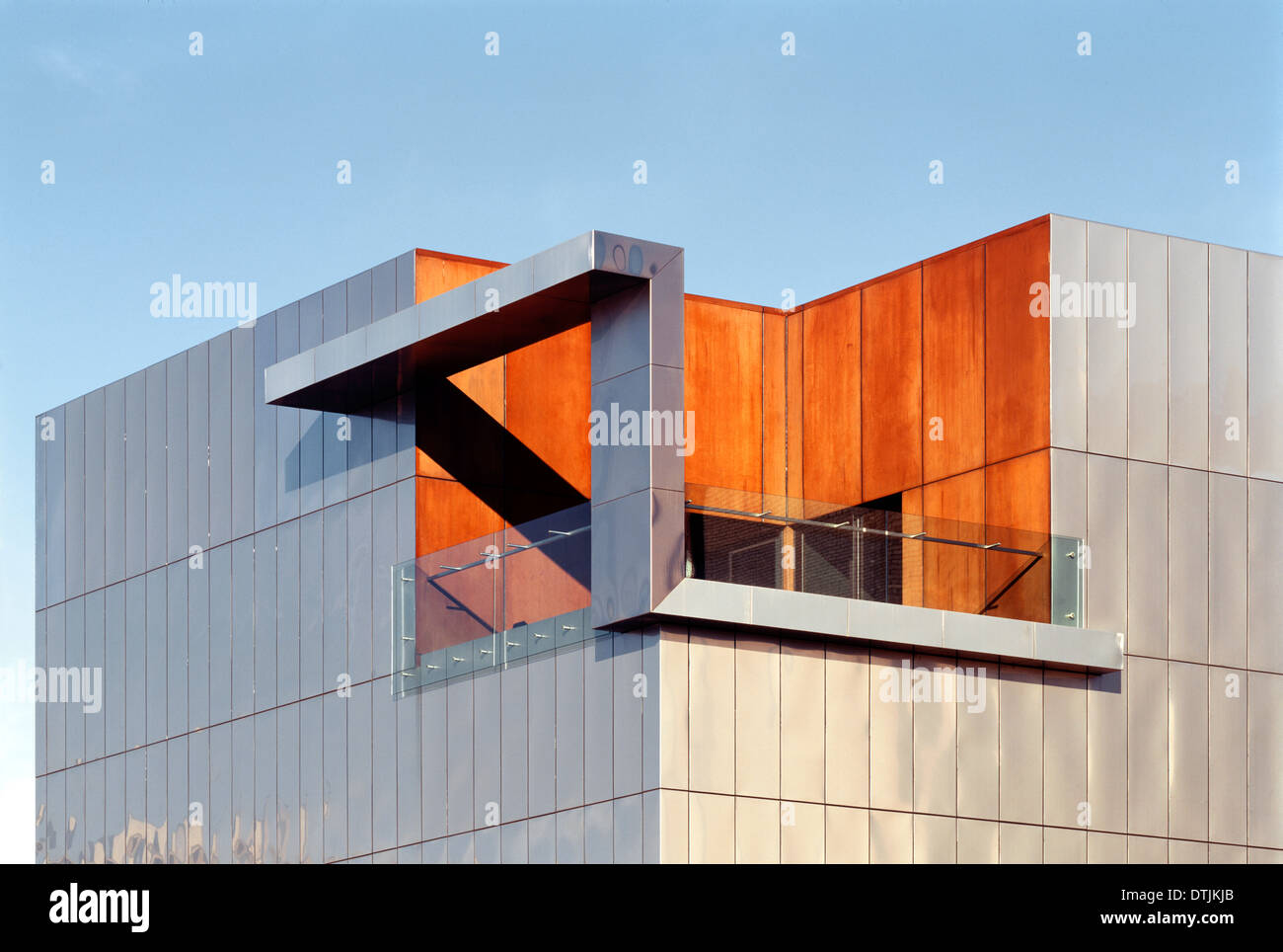 Exterior facade of the Ian Potter Museum of Art Melbourne Australia
