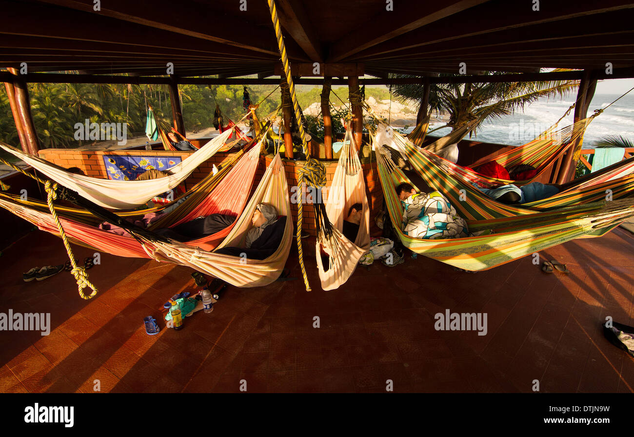 Hammocks colombia hi-res stock photography and images - Alamy