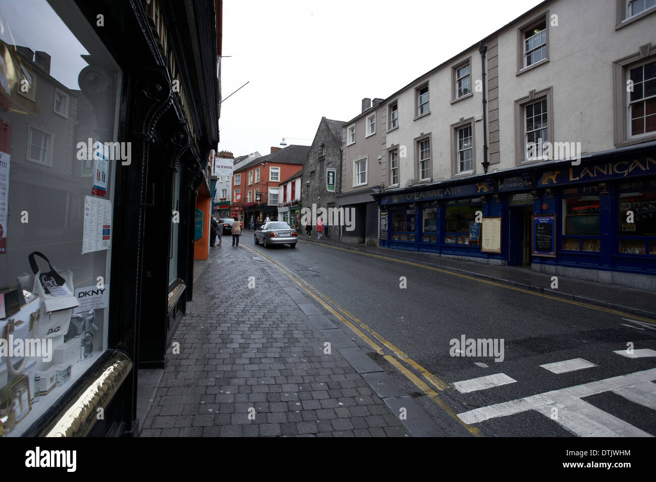 Street in Kilkenny Stock Photo Alamy