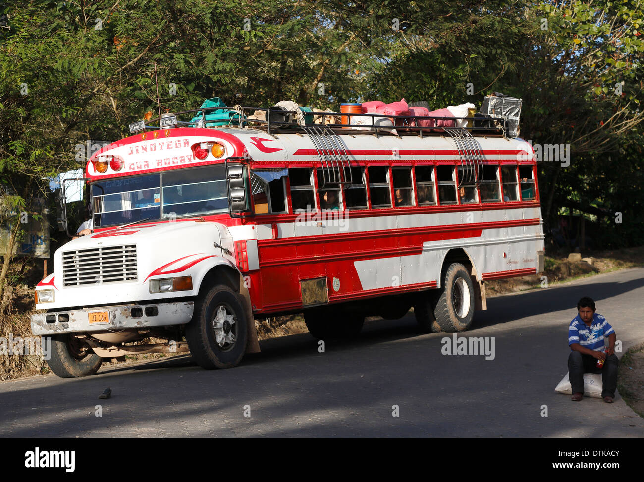 Colorful local transport, Nicaragua Stock Photo