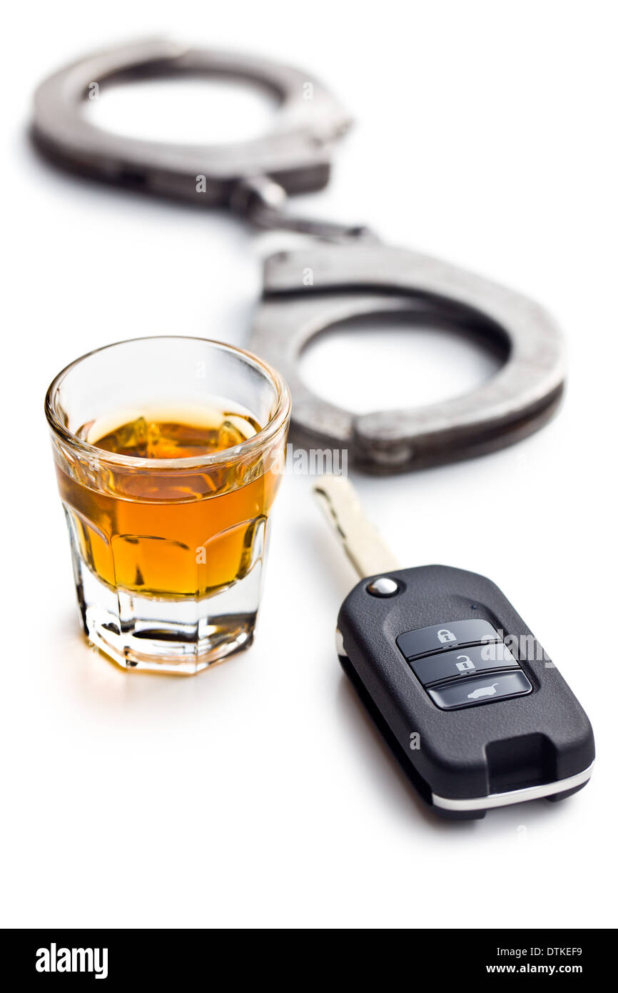 the concept for drink driving Stock Photo - Alamy