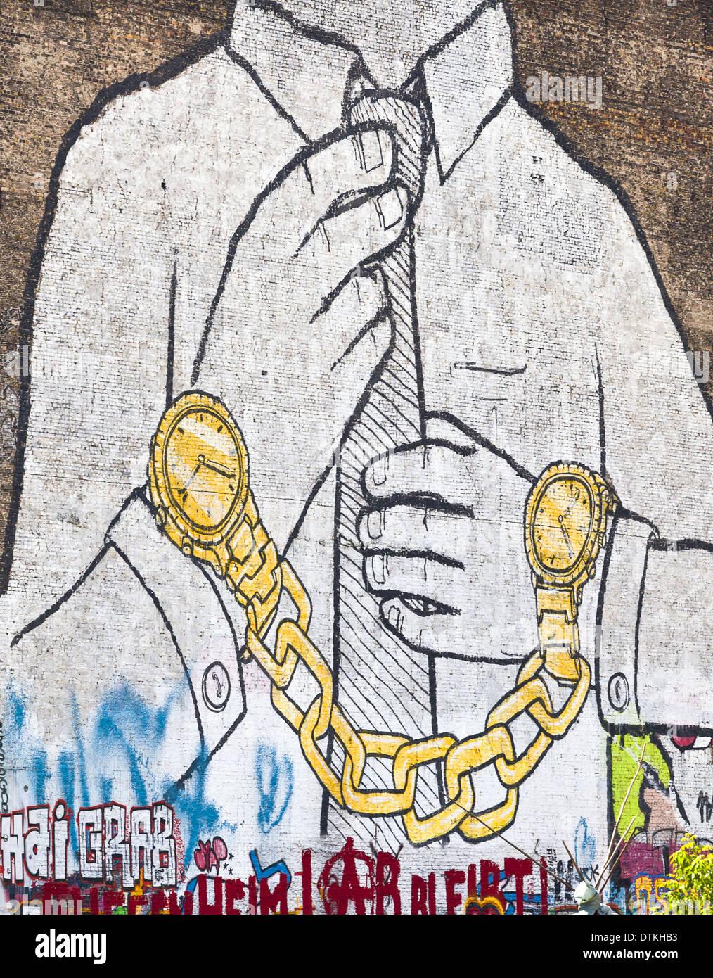 time Bondage Stock Photo