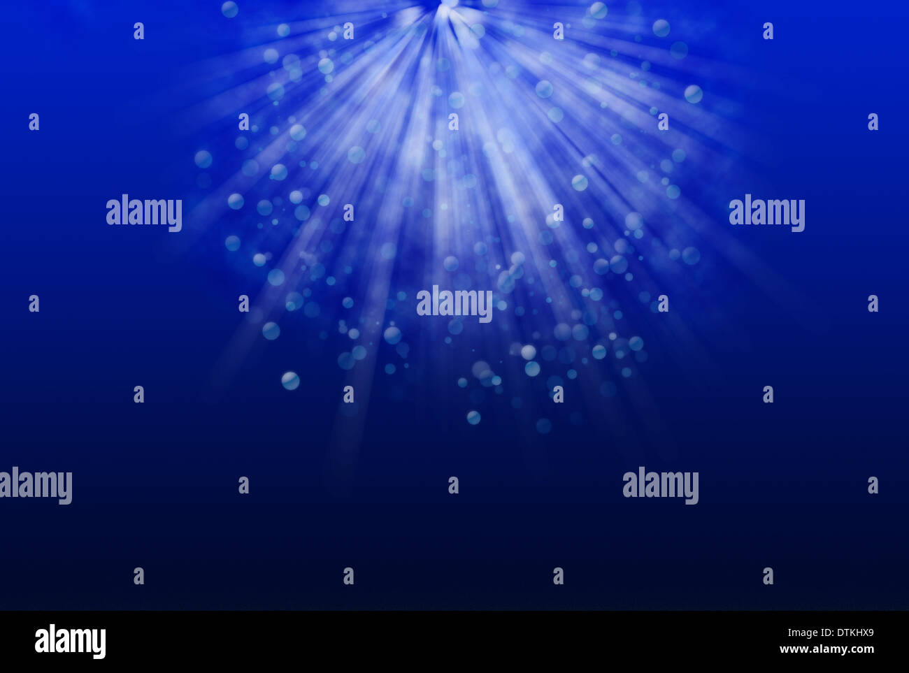 light rays and bokeh Stock Photo - Alamy