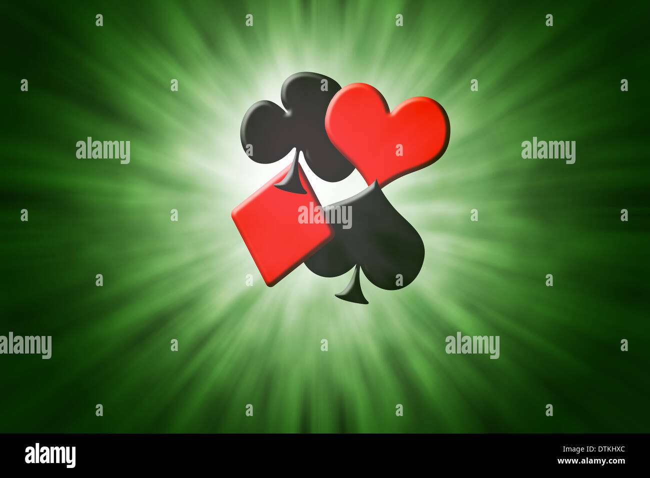 suits of poker cards Stock Photo Alamy