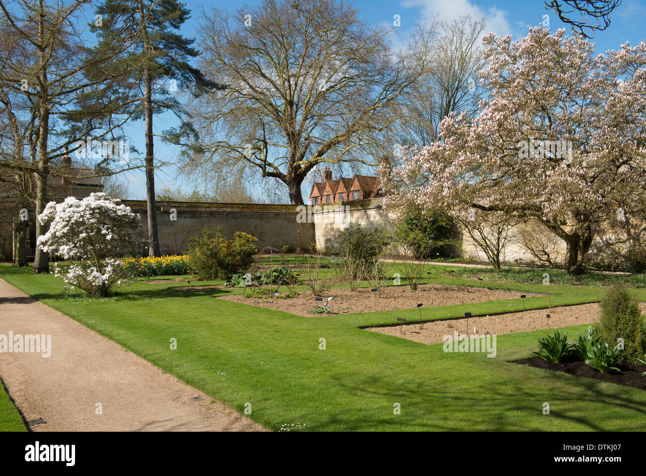 Botanic Garden Oxford University Stock Photo