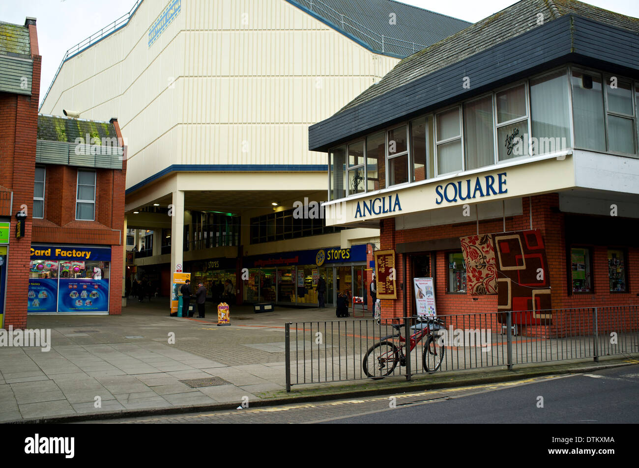 Anglia Square Is A Shopping Area In The North Of Norwich In Norfolk