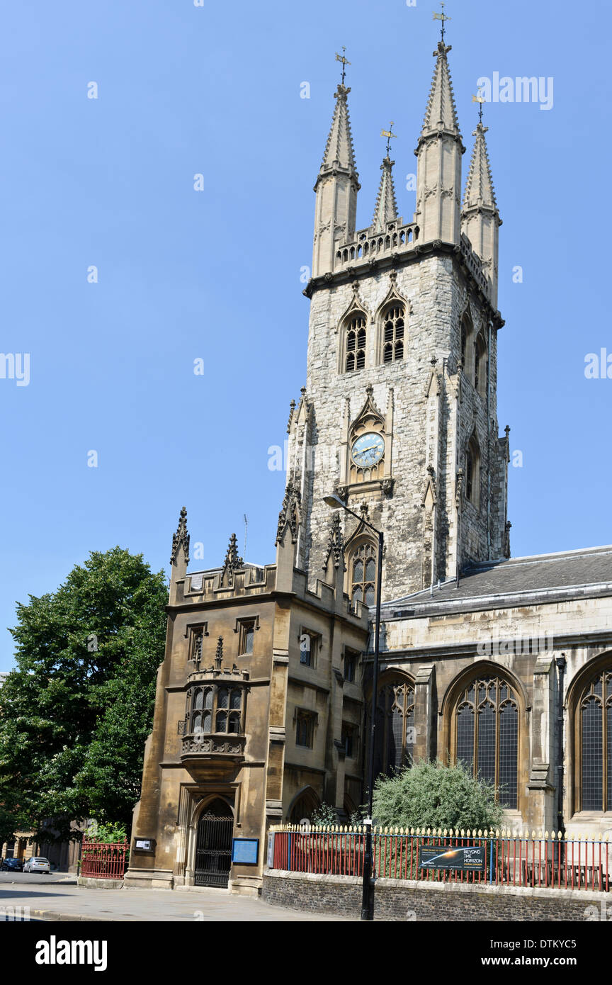 The Holy St Sepulchre Church, London. Stock Photo