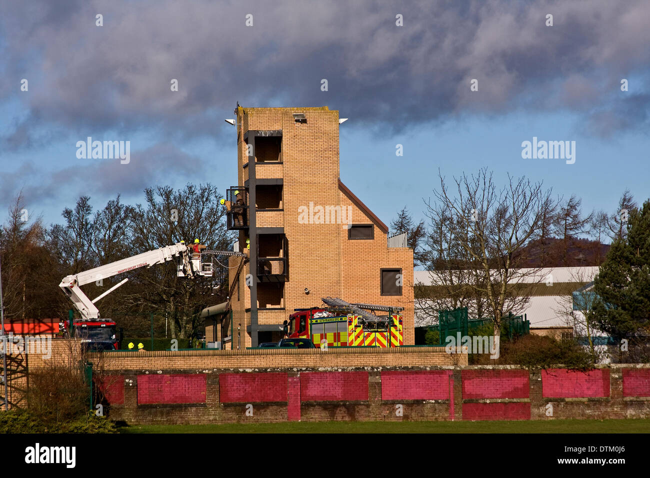 Dundee, Scotland, UK. 20th February, 2014. Tayside Fire and Rescue