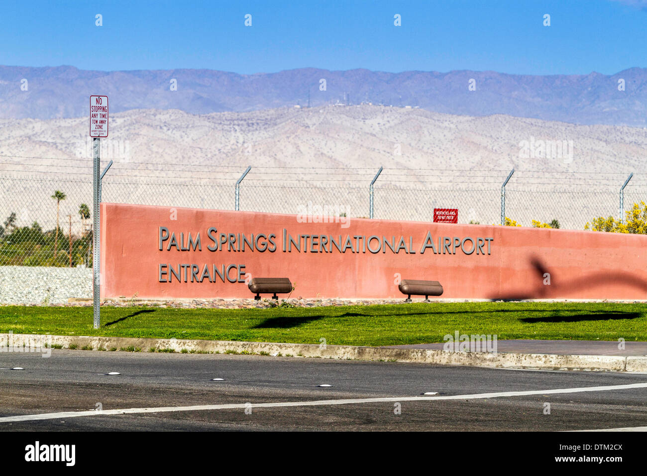 Palm Springs International Airport Stock Photo