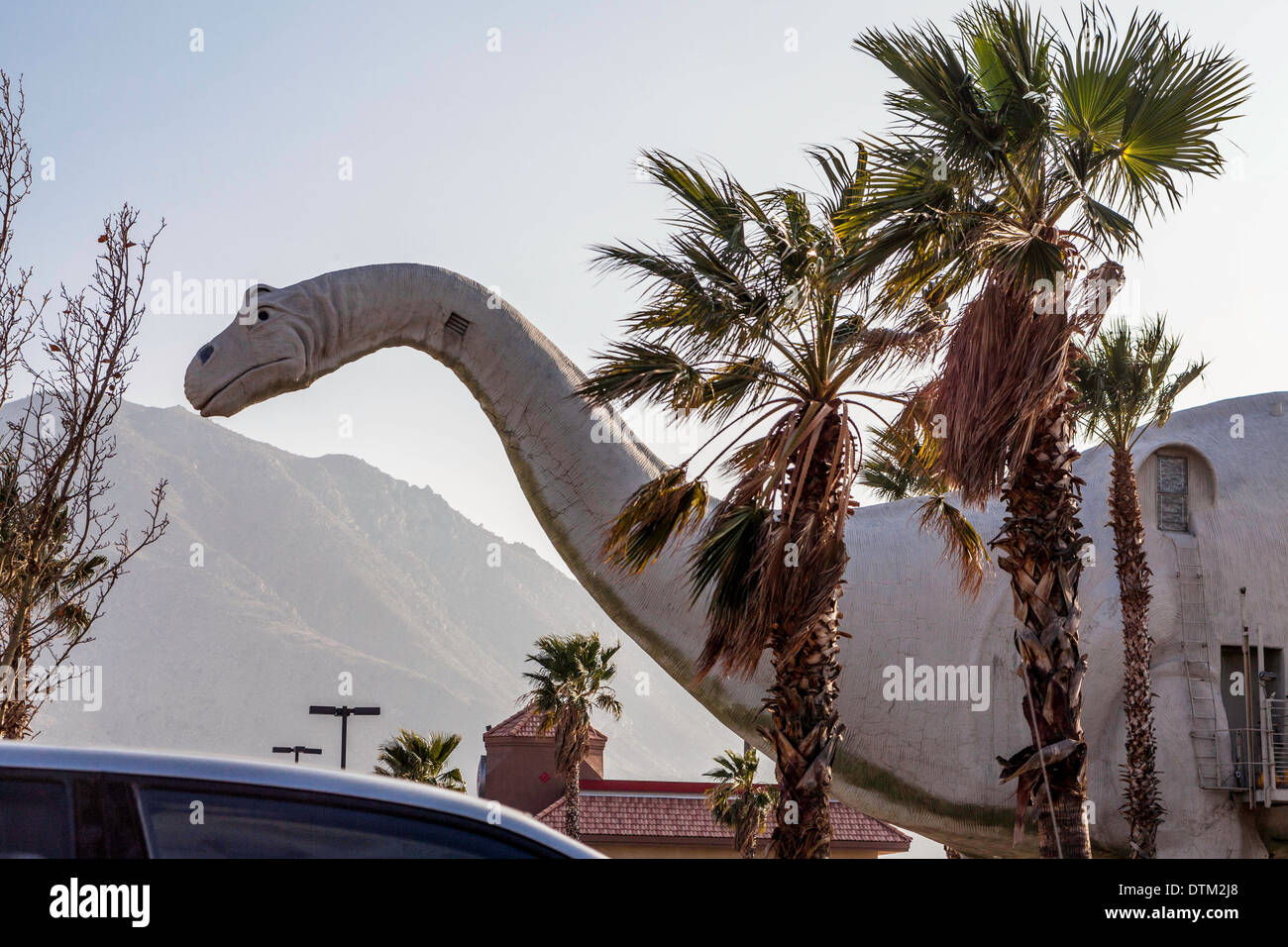 The dinosaurs in Cabazon California Home of the Morongo Band of