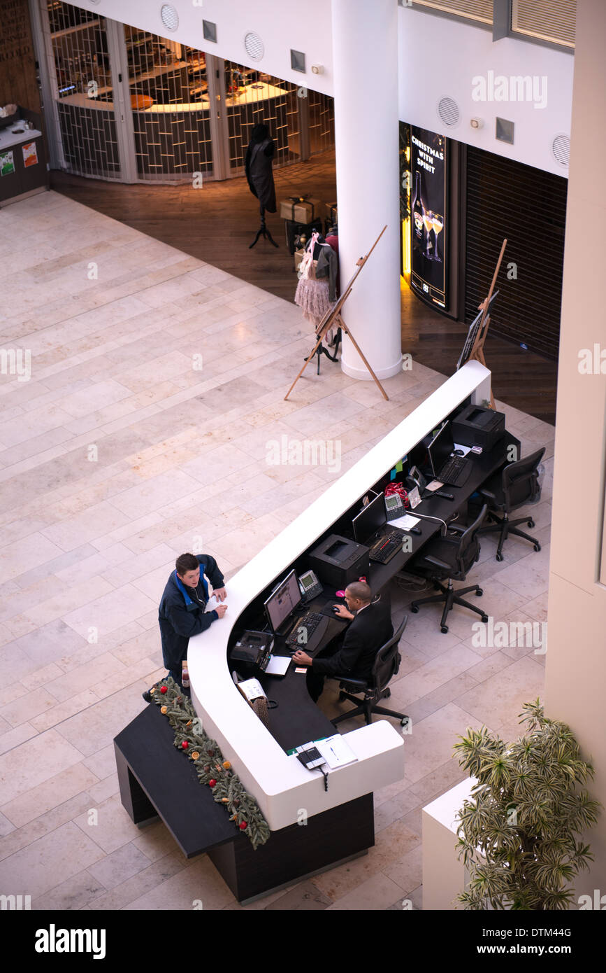 Security Front Desk At Diageo Hq Stock Photo 66825152 Alamy