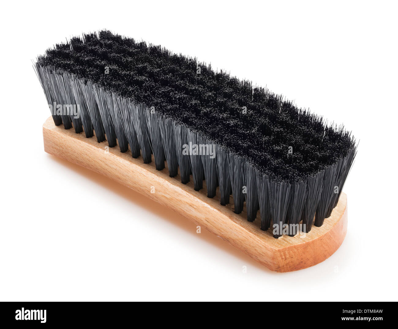 scrub brush isolated on white Stock Photo
