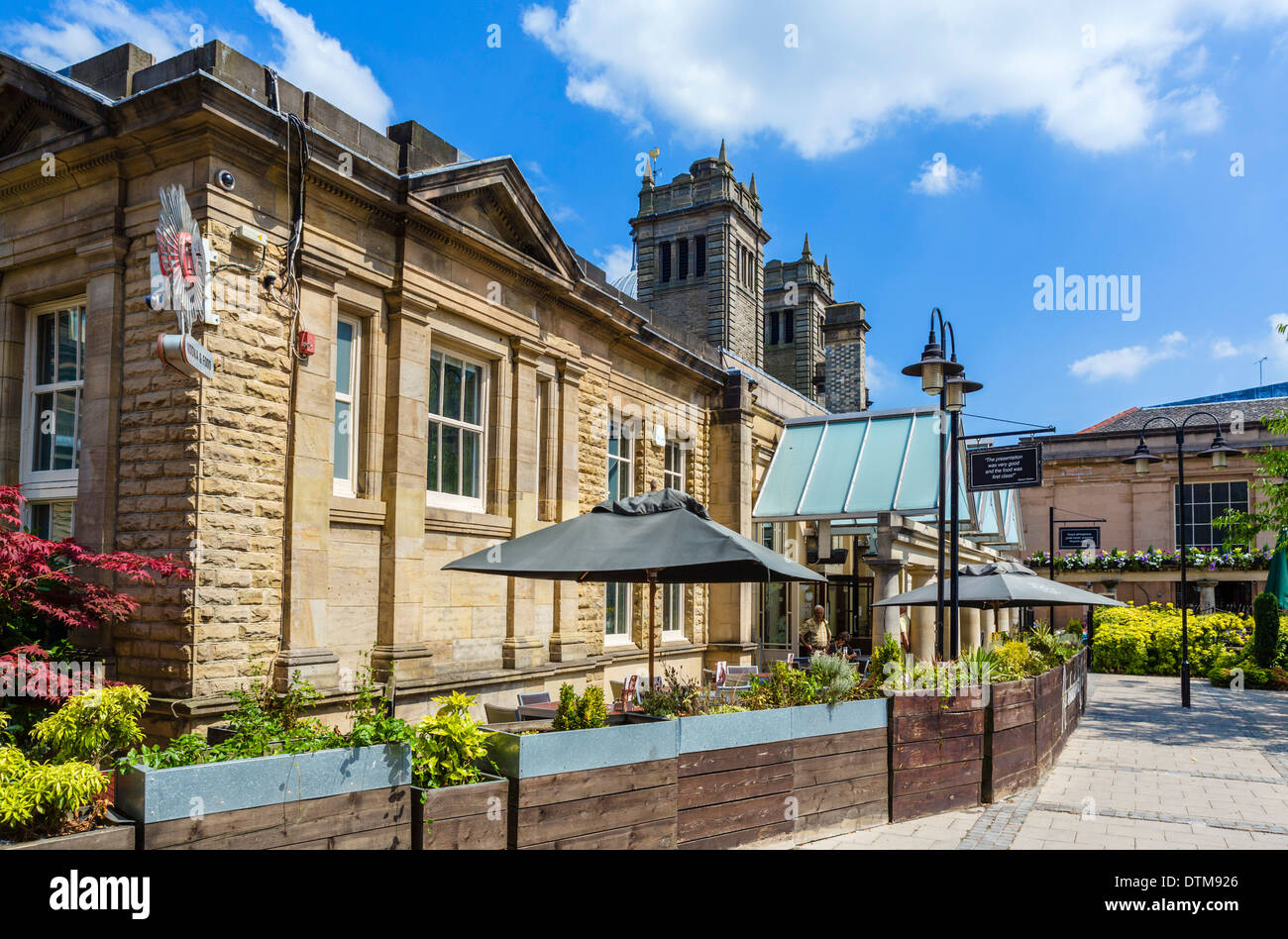 The Revolution Bar, Royal Baths, Montpelier Street, Harrogate, North Yorkshire, England, UK Stock Photo