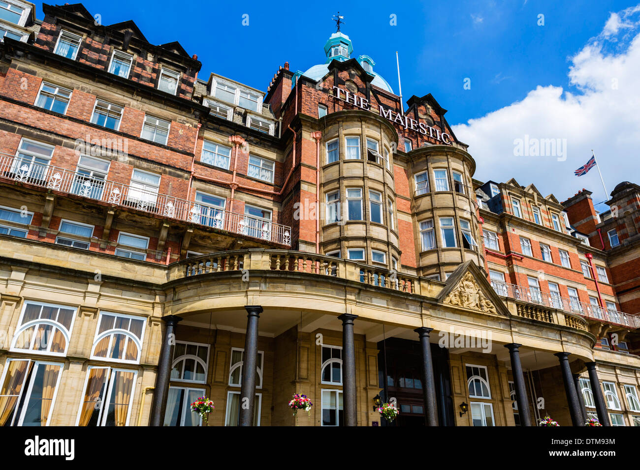 The Majestic Hotel, Harrogate, North Yorkshire, England, UK Stock Photo