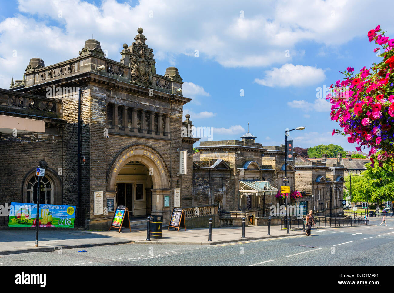 The Winter Gardens, now a Wetherspoons pub, Harrogate, North Yorkshire, England, UK Stock Photo