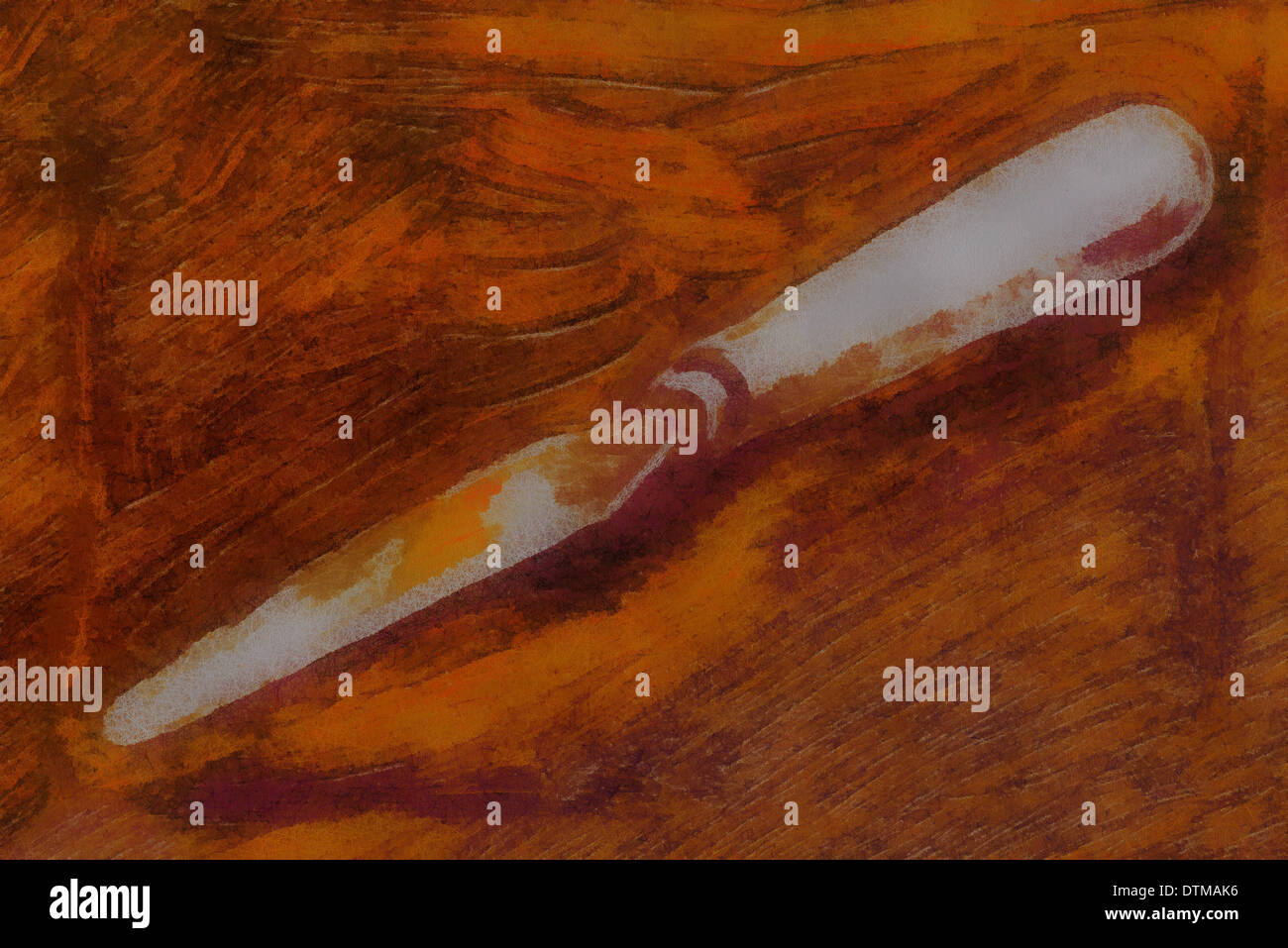 Spatula (from Italian. Mestichino) a special knife or trowel, used in