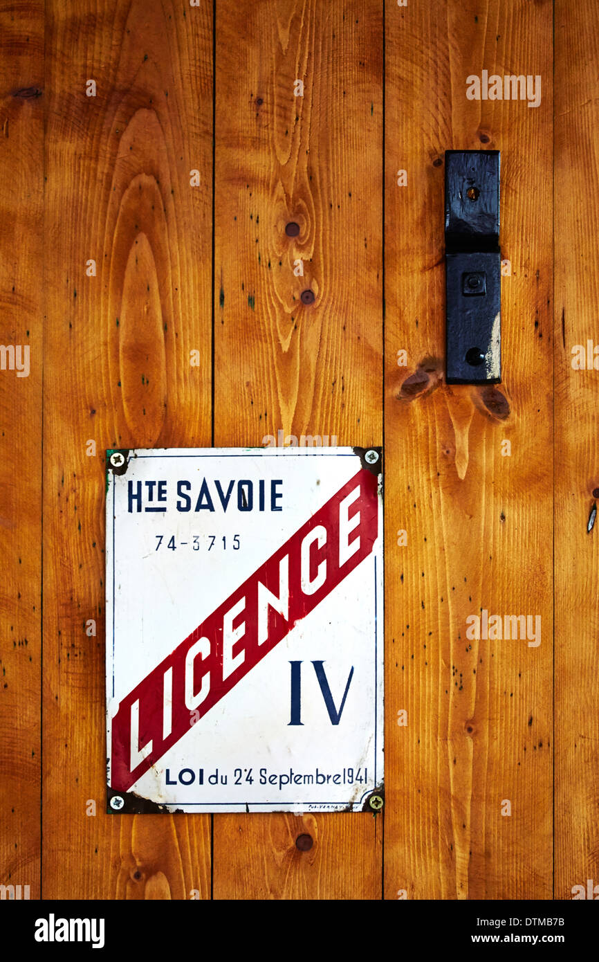 Autocollant plaque Road Province 74 Haute-Savoie