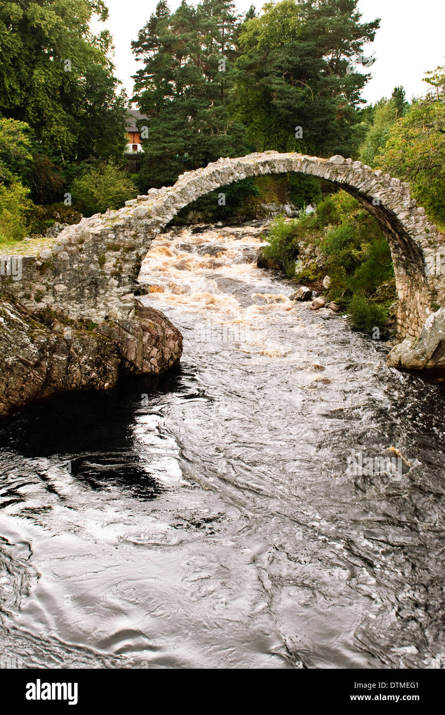Carr Bridge Old Packhorse Bridge Stock Photo Alamy