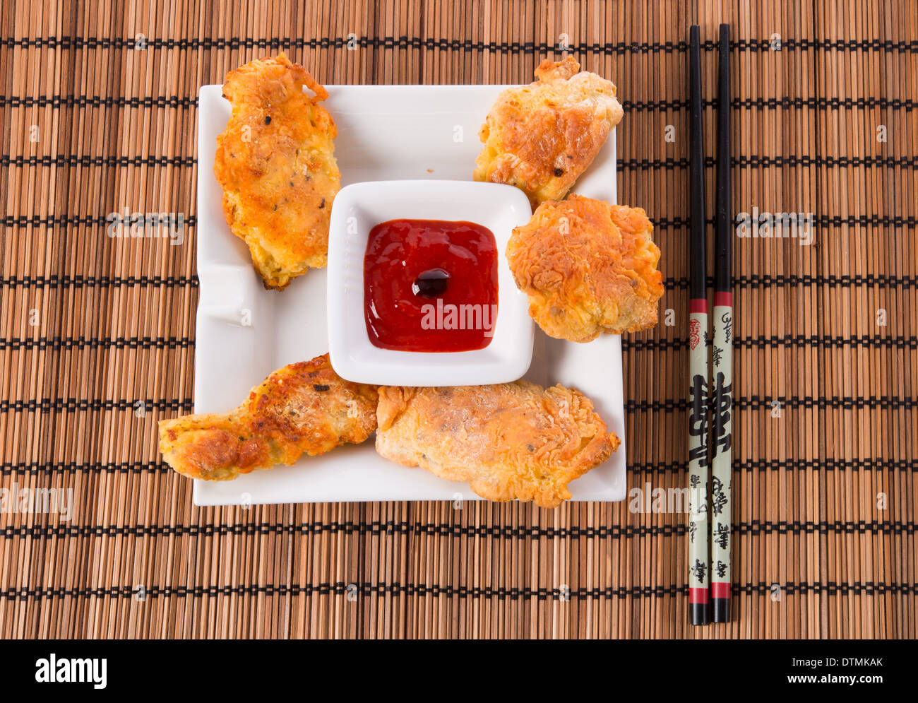 fish with chilli sauce Stock Photo Alamy
