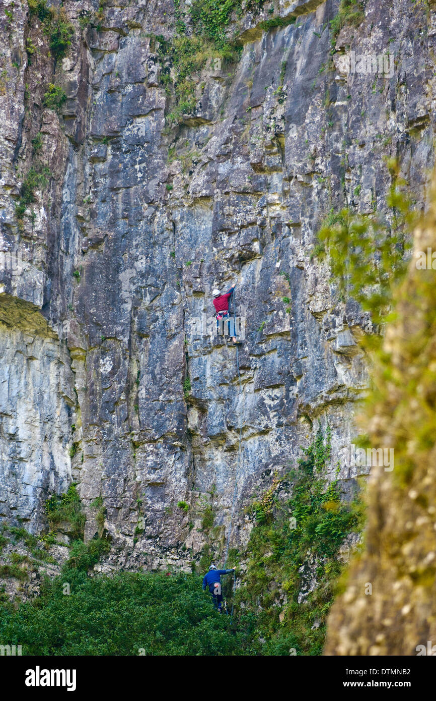 Rock climbing cheddar hires stock photography and images Alamy
