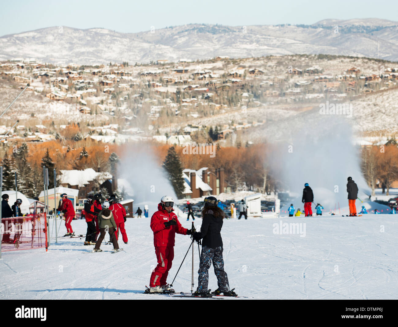 Park City Mountain Resort Stock Photo Alamy