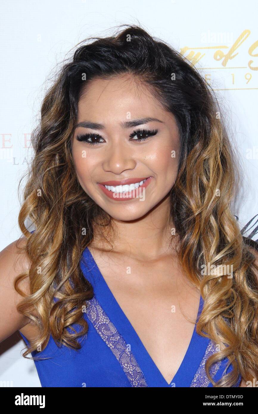 Los Angeles, California, USA. 20th Feb, 2014. Jessica Sanchez attends