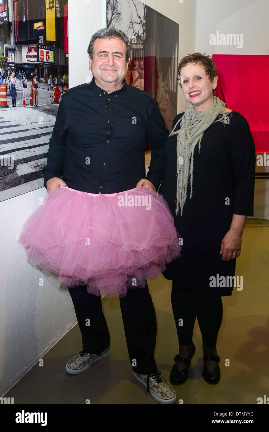 Bob Carey with wife Linda The Tutu Projec The man in the pink tutu