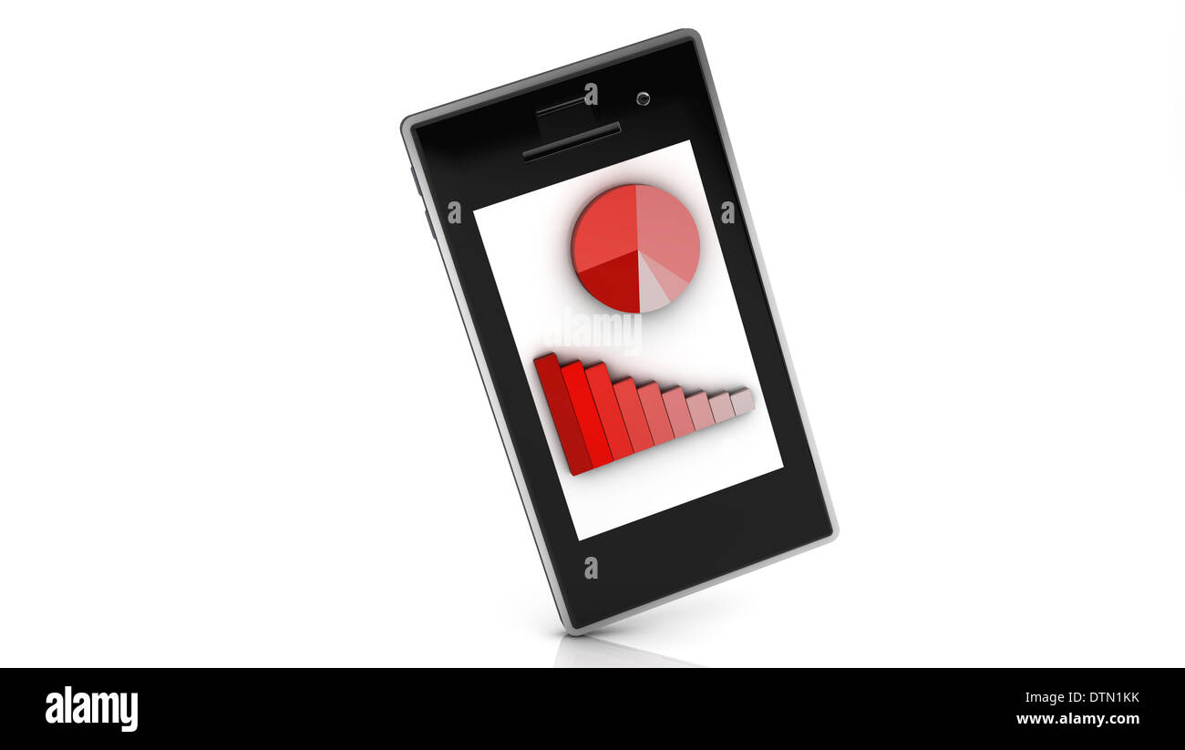 3d graphic mobile Stock Photo - Alamy