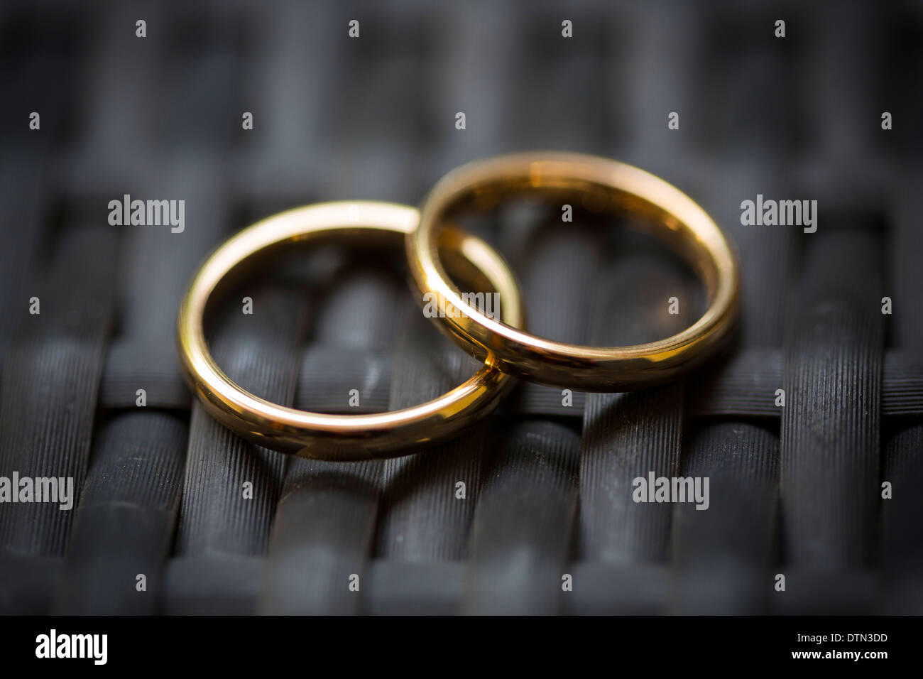 Wedding ring, close-up Stock Photo
