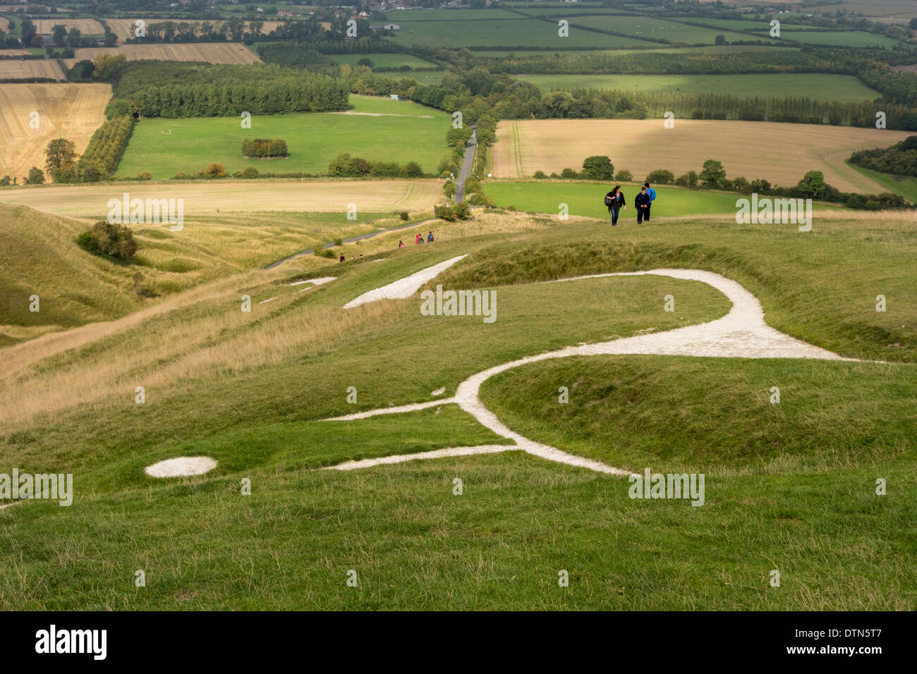 Uffington White Horse, Vale of White Horse, Oxfordshire, UK Stock Photo Alamy