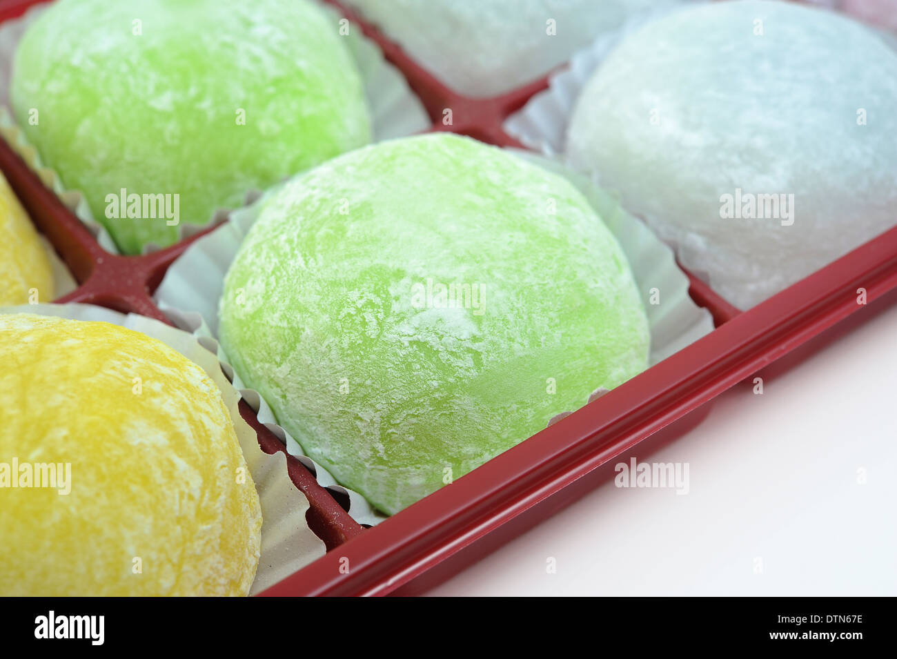 Japanese Mochi Stock Photo