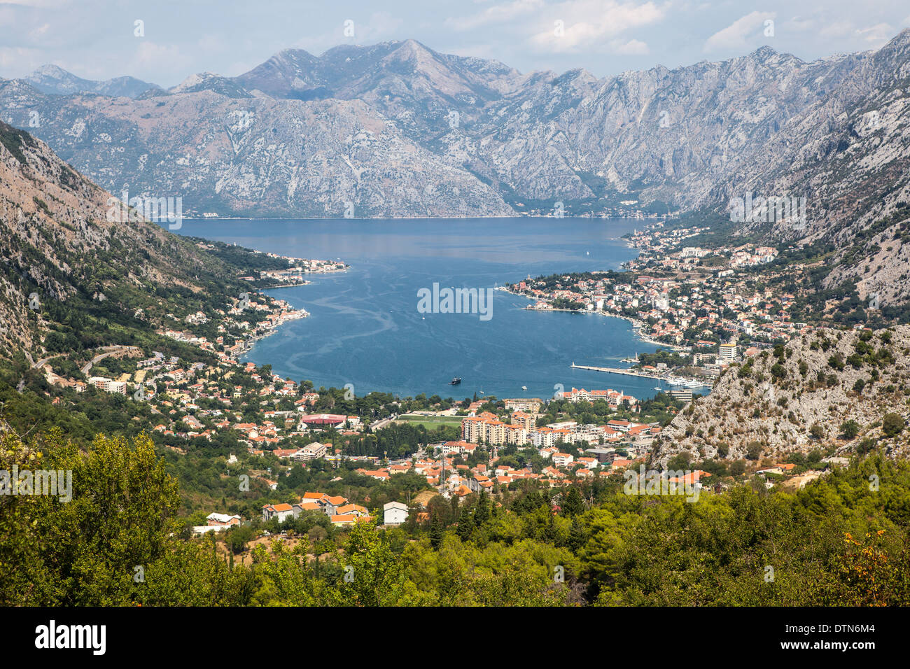 Kotor Bay, Montenegro Stock Photo