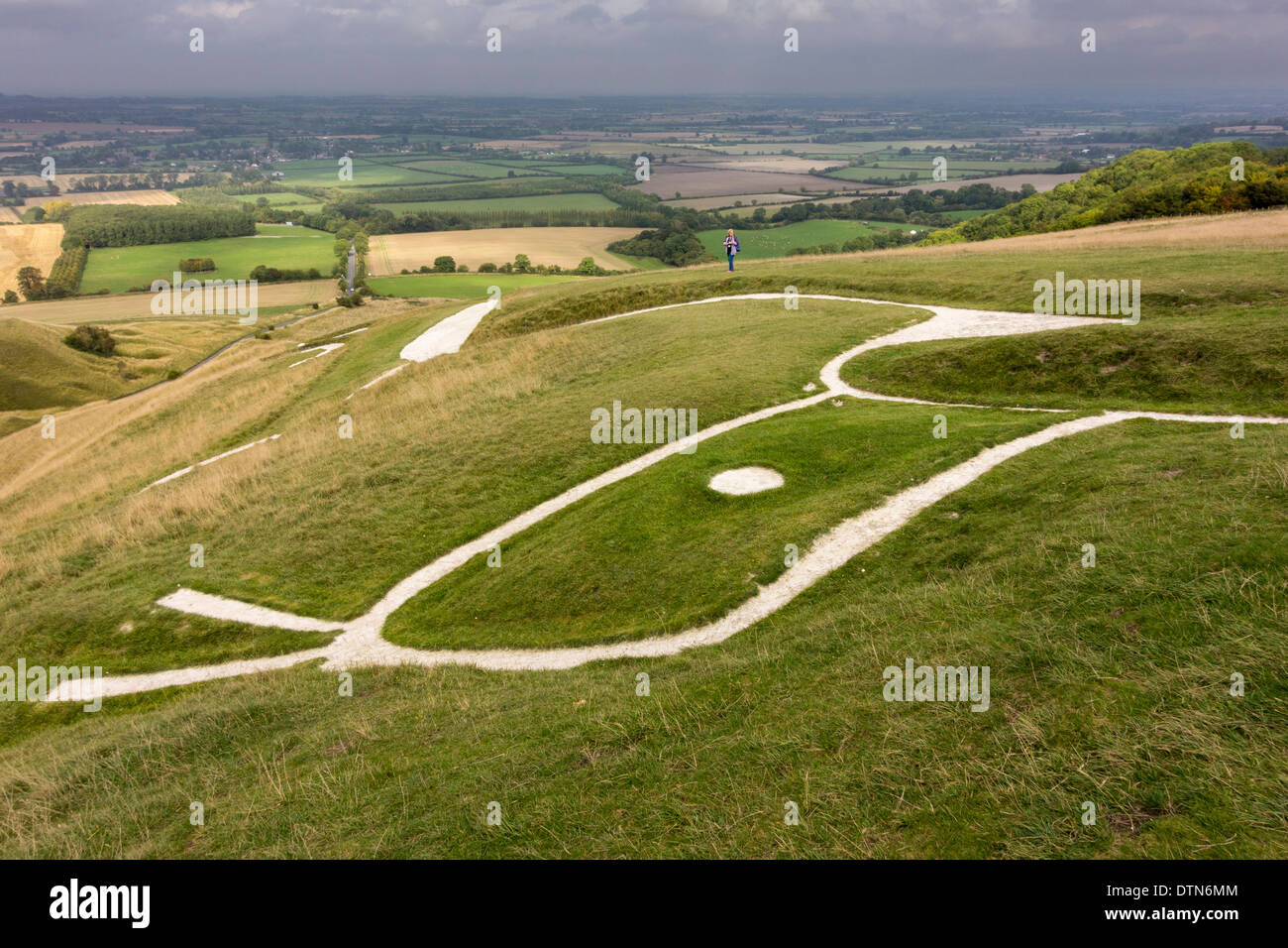 Uffington White Horse, Vale of White Horse, Oxfordshire, UK Stock Photo Alamy