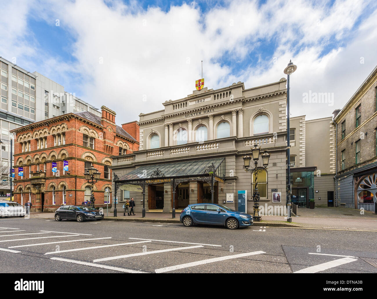 Ulster Hall, Bedford Street, Belfast, Northern Ireland built in 1862. The scene of many